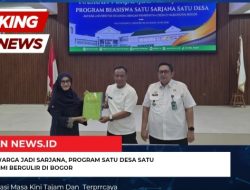 Target 417 Warga Jadi Sarjana, Program Satu Desa Satu Sarjana Resmi Bergulir di Bogor
