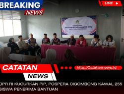DPR RI Kucurkan PIP, Pospera Cigombong Kawal 255 Siswa Penerima Bantuan