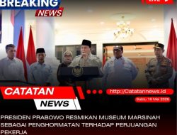 Presiden Prabowo Resmikan Museum Marsinah sebagai Penghormatan terhadap Perjuangan Pekerja