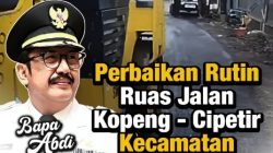 Bupati Sukabumi Tinjau Perbaikan Jalan Kopeng–Cipetir: Infrastruktur Kunci Dorong Ekonomi Warga