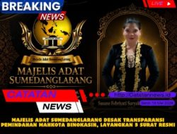 Majelis Adat Sumedanglarang Desak Transparansi Pemindahan Mahkota Binokasih, Layangkan 5 Surat Resmi