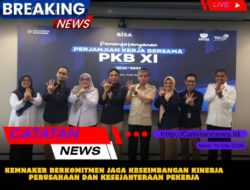 Kemnaker Berkomitmen Jaga Keseimbangan Kinerja Perusahaan dan Kesejahteraan Pekerja