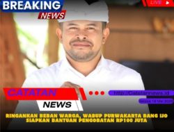 Ringankan Beban Warga, Wabup Purwakarta Bang Ijo Siapkan Bantuan Pengobatan Ratusan Juta