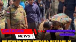 Peletakan Batu Pertama Rutilahu di Cidadap, ketua GRIB Jaya Sukabumi Wujudkan Kepedulian Sosial