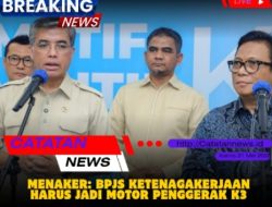 Menaker: BPJS Ketenagakerjaan Harus Jadi Motor Penggerak K3