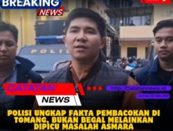 Polisi Ungkap Fakta Pembacokan di Tomang, Bukan Begal Melainkan Dipicu Masalah Asmara