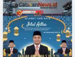 Kadis BKPSDM Sukabumi Ganjar Anugrah Ucapkan Selamat Idul Adha 1447 H