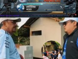 Sela-sela Event Olahraga, Kepala Disperkim Dampingi Bupati Cek Rumah Warga Kampung Ciheulang Tonggoh