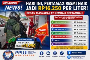 Breaking News! Hari Ini Pertamax Resmi Naik Jadi Rp16.250 per Liter, Beban Masyarakat Kembali Bertambah