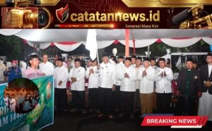 Bupati Sukabumi H. Asep Japat Lepas Pawai Obor 1 Muharram 1448 H: Simbol Semangat Hijrah & Kebersamaan 