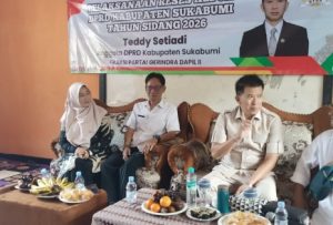 Reses di Parungkuda, Anggota DPRD Teddy Setiady Tampung Aspirasi Longsor hingga Koperasi Desa