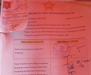 Aroma Maladministrasi Menyengat, GMAKS Somasi Tender Proyek Sampah Rp 34 Miliar di Kota Tangerang