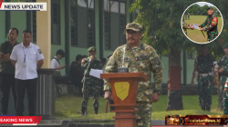 Bupati Sukabumi Asep Japar Bangga Lepas 100+ Prajurit Yon Armed 13 Nanggala ke Satgas Pamtas RI-Malaysia