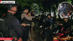 Brimob Polda Metro Jaya Amankan 8 Motor Diduga Balap Liar di Duren Sawit Jakarta Timur